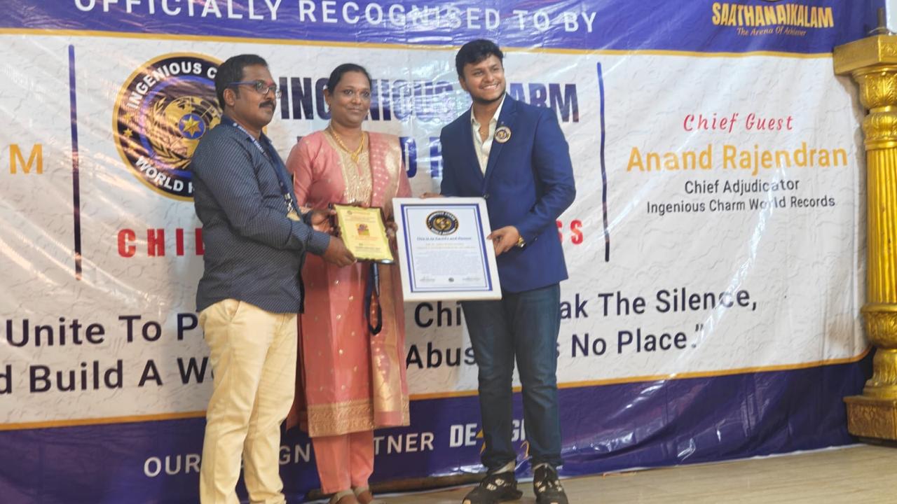 Saathanaikalam Award 2